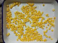 قلع تازه ارگانیک کنسرو شده ذرت شیرین در آب زرد رنگ BRC FDA ذکر شده است