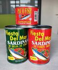 کنسرو ماهی ساردین در سس گوجه فرنگی انواع بسیاری از بسته بندی