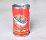 کنسرو ماهی ساردین در سس گوجه فرنگی انواع بسیاری از بسته بندی