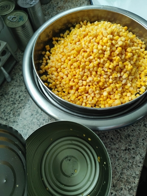 ذرت کنسرو شده فوق العاده شیرین بدون GMO با 7.5-9.0 سیروپ