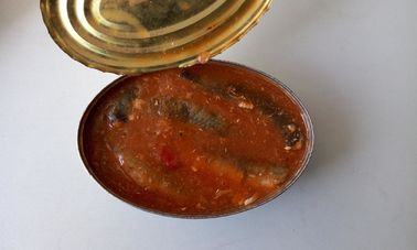 کنسرو ساردین در سس گوجه فرنگی وزن خالص 425 گرم x 24 قلع بزرگ / قلع بیضی