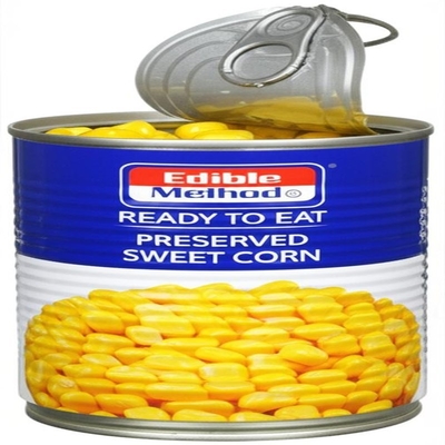 Edible Method Ready To Eat Preserved Sweet Corn Normal Open Lid Acceptable