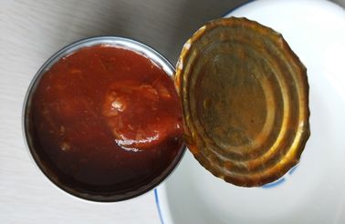 سس گوجه فرنگی با گواهینامه BRC ماهی کنسرو شده کباب در طعم روغن در تمام طول سال در دسترس