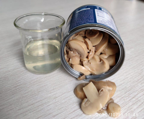 کنسرو قارچ کامل HACCP 184g با نگهداری آب نمک