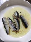 ISO کم سدیم نمک بسته بندی شده ماهی کنسرو ساردین در روغن