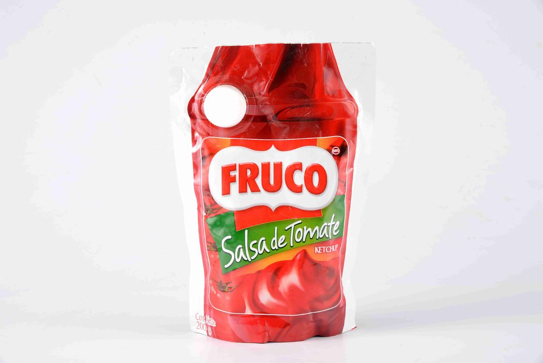 سس گوجه فرنگی رایگان سس گوجه فرنگی خالص را در کیسه ثابت / کیسه ای / کیسه ای