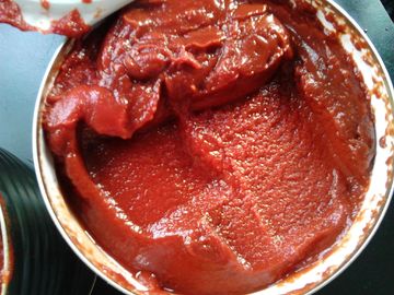 غلظت بادمجان کنسرو شده با کیفیت بالا با گواهینامه HACCP در قوطی ها
